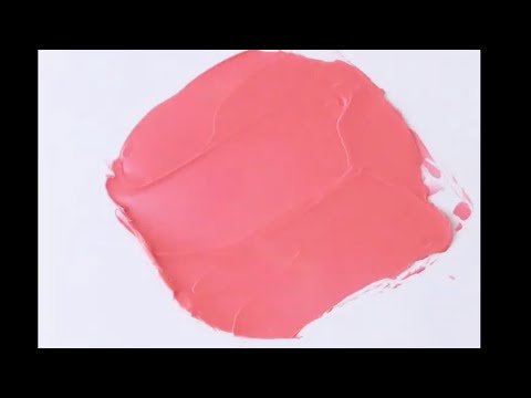 دمج الوان الكريمه للحصول على اللون اللحمي المشمشي
