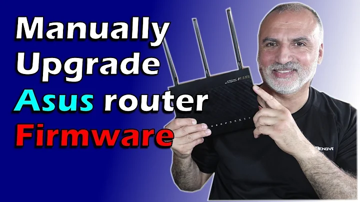 How to manually upgrade the firmware of an Asus router