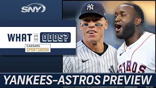 Predictions for the Yankees-Astros ALCS series | What Are The Odds? | SNY
