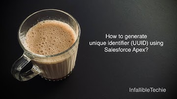 Generate unique identifier UUID using Salesforce Apex