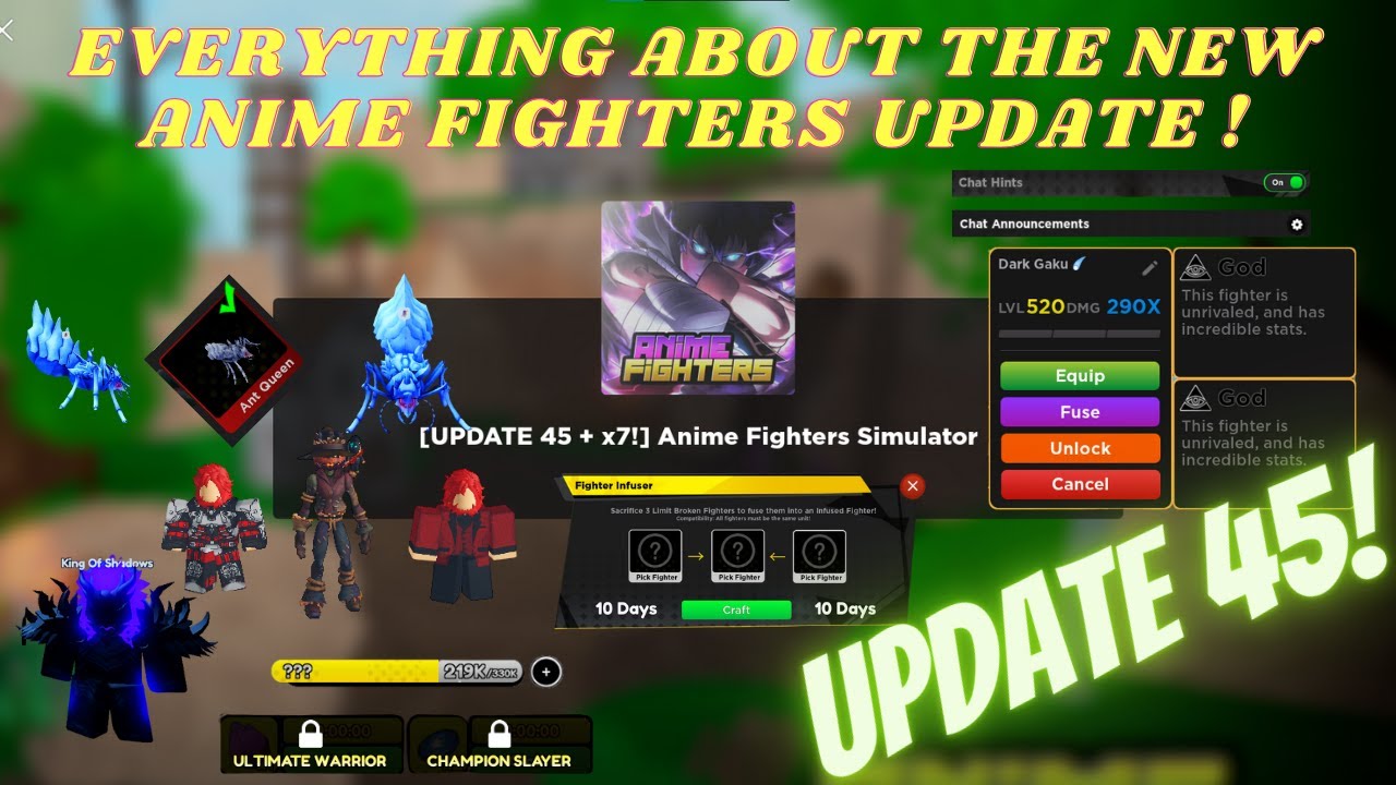 🏖️UPD 45] Anime Fighters Simulator Script / Dupe Itens + Dungeons +