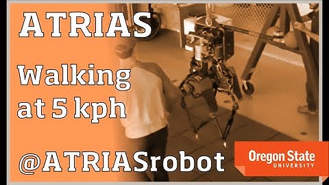 ATRIAS Robot: 5-kph Walking