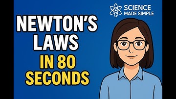 Newton’s Laws Made Simple | GCSE Physics Explained in 80 Seconds!