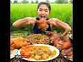 Ultimate Giant Meat Leg Challenge – She Finishes It Alone! 🍖🔥 | VDO park #mukbang #foodiechronicles