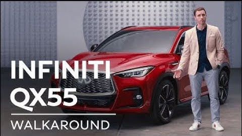 2022 INFINITI QX55 Walkaround - All-New Crossover Coupe Unboxed