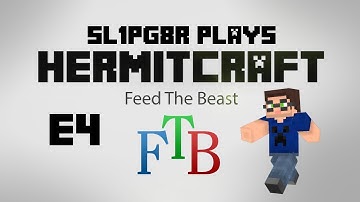 Hermitcraft FTB Ep.4 - MOAR POWA ( Minecraft Feed The Beast Let