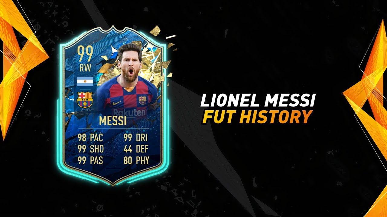 Lionel Messi - FIFA Ultimate Team History | FIFA 10 - FIFA 22