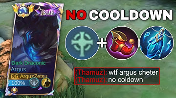 WHEN ARGUS ABUSE THIS NEW NO COOLDOWN BUILD AND EMBLEM IN IMMORTAL RANK