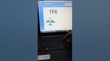 Airplane ✈️ symbol shortcut key in ms word #msword #mswordtricks #computer #viralvideo #shorts
