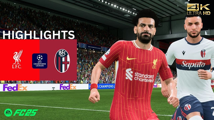 liverpool vs bologna highlights | PS5 EA FC 25 | EA SPORTS FC 25 | PC Gameplay | #ucl