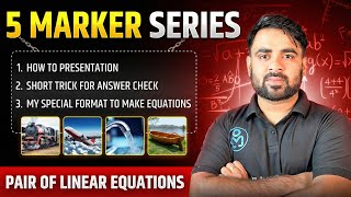 Hacks to Solve Word Problems 🤯 | Linear Equation in Two Variable | Class 10 Maths | Sachin Bhaiya