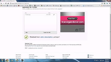 How to upload a photo and add tags on Flickr