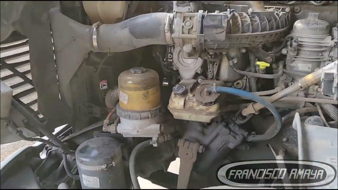 Freightliner cascadia DD15 engine locked up crankshaft main bearing