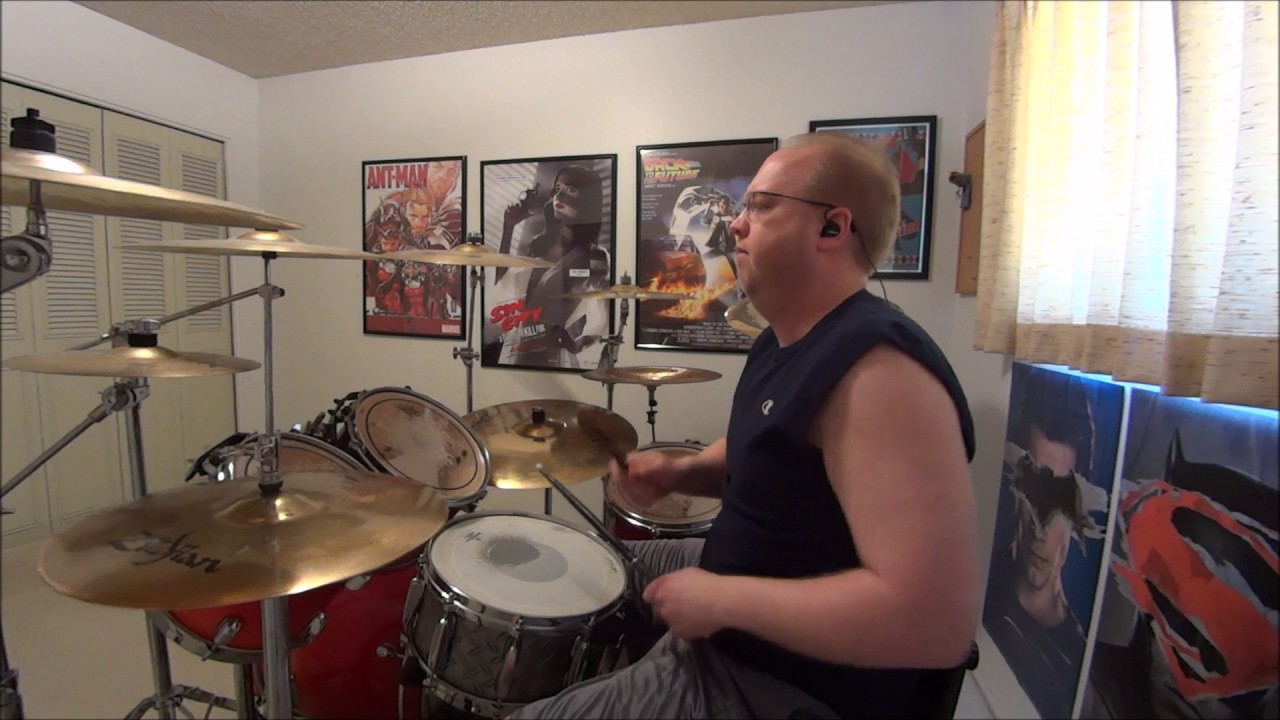 Under The Covers - Garbage - Only Happy When It Rains DRUM COVER / The Drum Show