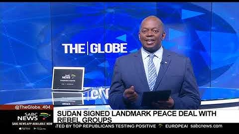 Sudan’s transitional government signs a peace deal with rebel groups
