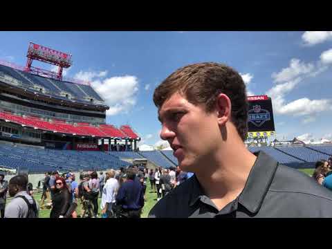 T. J. Hockenson Iowa TE Interview At 2019 NFL Draft