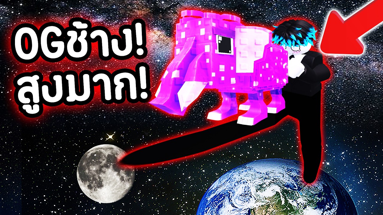 ขอบคุณ ADMIN มาก!❤️ เสก OG ให้ผมที่สูง 1,000,000 ล้านเมตร! 🚀😱 | Roblox