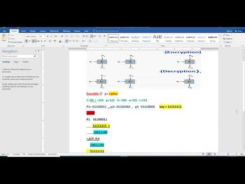 شرح Block cipher operation (ECB-CBC) مع الأمثلة كيفية التشفير وفك التشفير