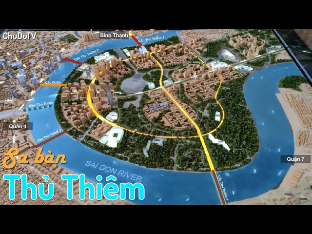Chi tiết từng loại đất trong quy hoạch Thủ Thiêm | So sánh bản đồ Thủ Thiêm 2025 với các bản đồ cũ