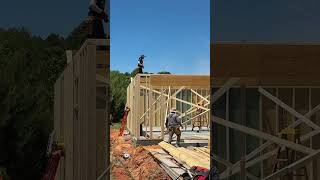 Framing Is Going Up! Detached Garage Build Update in Newnan, GA  #oldpasshomeworks  #construction