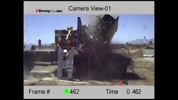 HySecurity StrongArm M30™ Anti ram crash barrier short