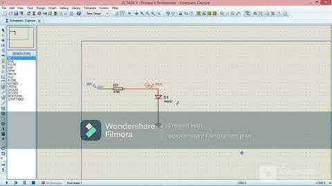 DIODE CHARACTERISTICS USING PROTEUS PROFESSIONAL 8