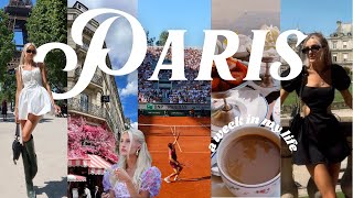 PARIS: week in my life at roland garros, favorite cafes, shopping & more 🎾🤍