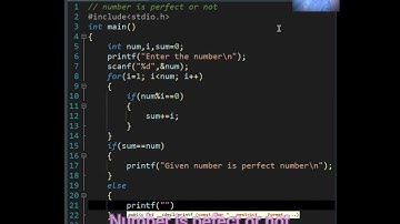 C Programming | Number is Perfect or Not | Coding With Sohail