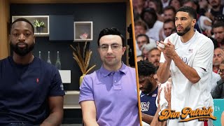 Dwyane Wade & Noah Eagle Talk Jayson Tatum Being Benched At Olympics | 8/8/24