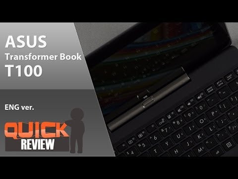 [EN] ASUS Transformer Book T100 Quick Review