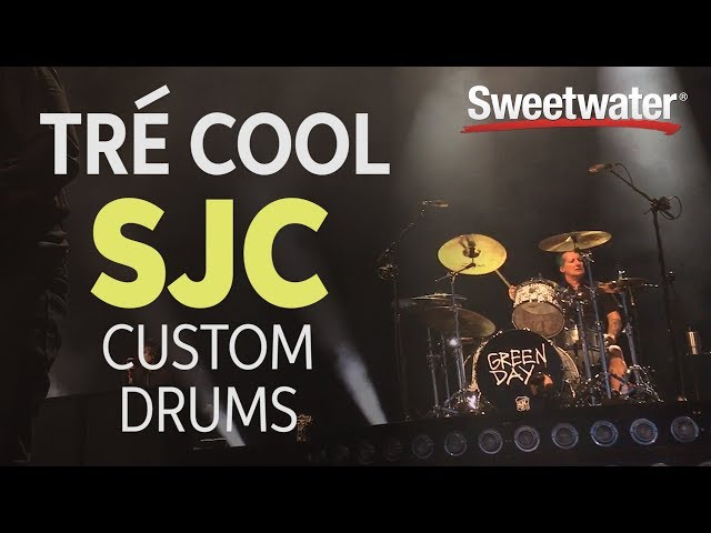 Tre Cool Green Day Miniature Drum Kit -  UK