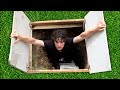 Construire un bunker dans mon jardin et dormir dedans