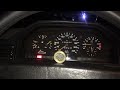 Mercedes W124 1989 200E Cold Start