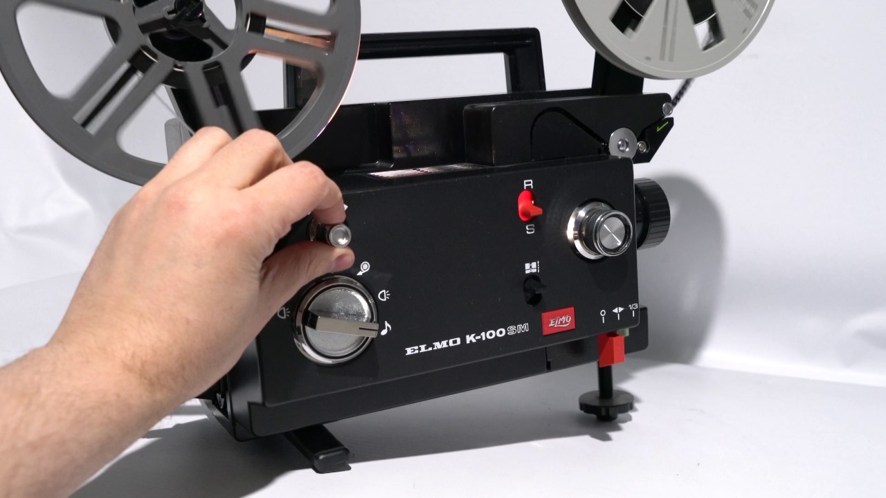 SUPER8FRANCE - Projecteur Super 8 et 8mm Elmo KM-100 SM 