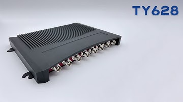 TY628 Impinj E710 Long Range 8 Ports UHF RFID Fixed Reader for Warehouse Inventory Management