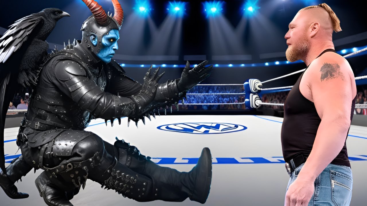 Полный матч - Брок Леснар против Орвексиуса | Матч 