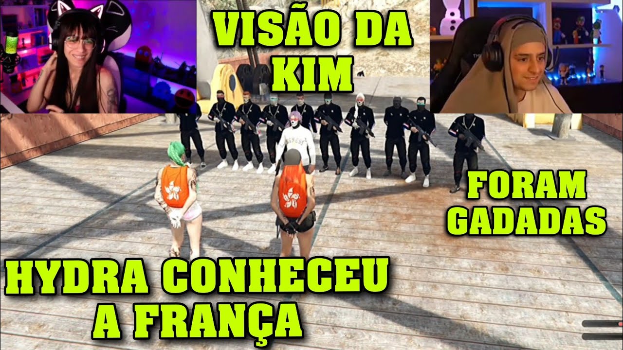 HYDRA CONHECERAM A FRANÇA E FORAM GADADAS PELO SIDOKA E BAIA!