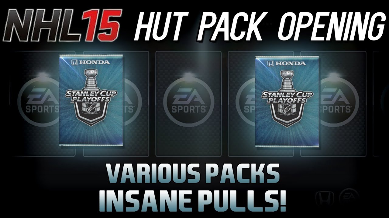 NHL 15 HUT Pack Opening - INSANE PULLS - Various Packs