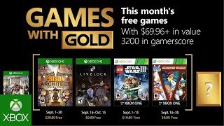 Xbox - September 2018 Games with Gold / Free Games HD