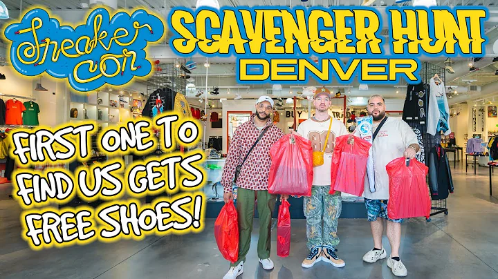 GIVING AWAY FREE SNEAKERS IN DENVER! *SNEAKERCON S...