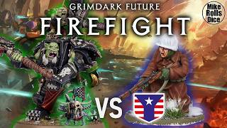 When Universes Collide! Orc Marauders VS Historical Humans Grimdark Future Firefight By OnePageRules