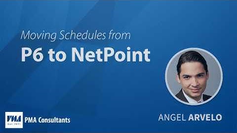 Importing Primavera P6 Schedule into NetPoint