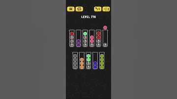 Ball Sort - Color Puzzle Game - Level 776 - Walkthrough SOLVED by RobotPlayer AI!!!