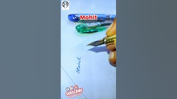 Beautiful Signature Mohit #cppsign #style #viral #sign #short #couplespanipuri
