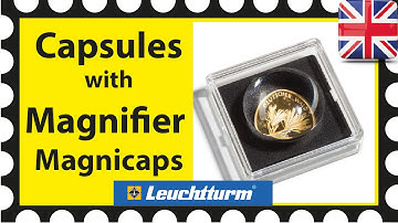 MAGNICAPS coin capsules . Leuchtturm