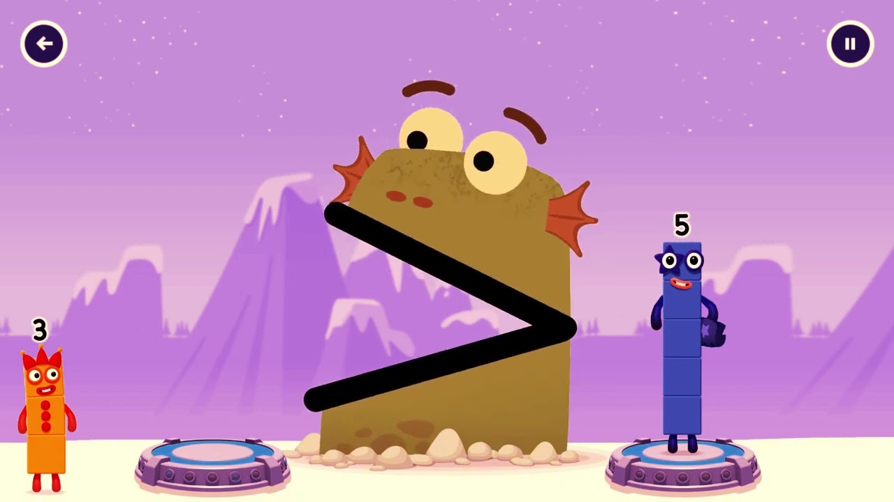 Numberblocks Adventure in the Red World 🔴 | Learn to Count and Play Number Two to Three