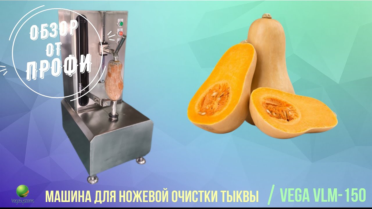 Обзор машины для ножевой очистки тыквы, дыни, ананаса, арбуза и других ...