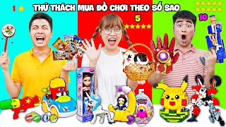 Hà Sam Thử Thách Mua Đồ Chơi 1 Sao Vs 10 Sao - Đồ Chơi 1 Nghìn Với Đồ Chơi 1 Triệu