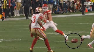 An all time punt return blunder by the San Francisco 49ers Vs the Kansas City Chiefs | Super Bowl 58