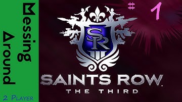 Saints Row: The Third - 2 Player Co-op - Part 1 - With MANmustard